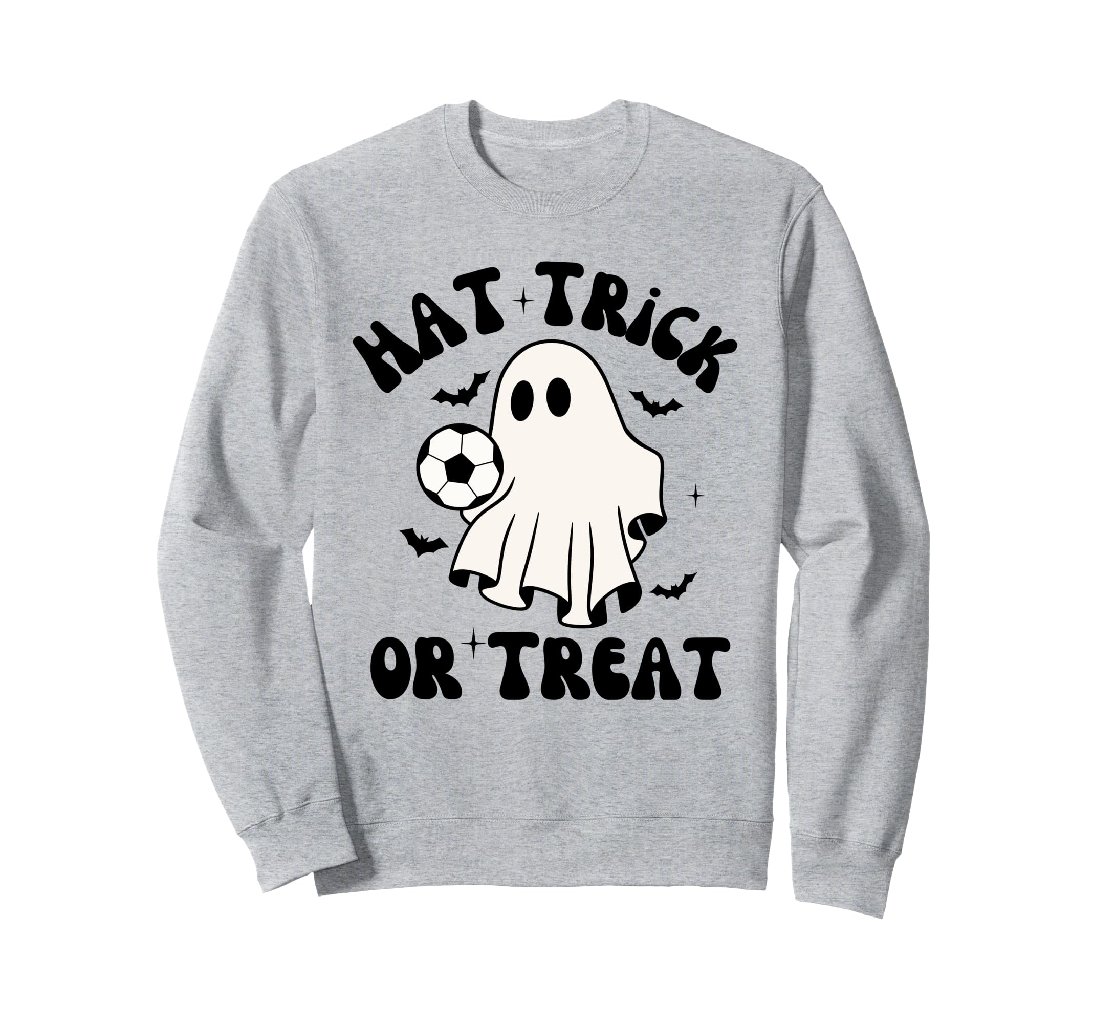 Hat Trick Or Treat Soccer Sports Sweatshirt - Minimalist Print Men Women - T-Shirt, Sweatshirt, Hoodie