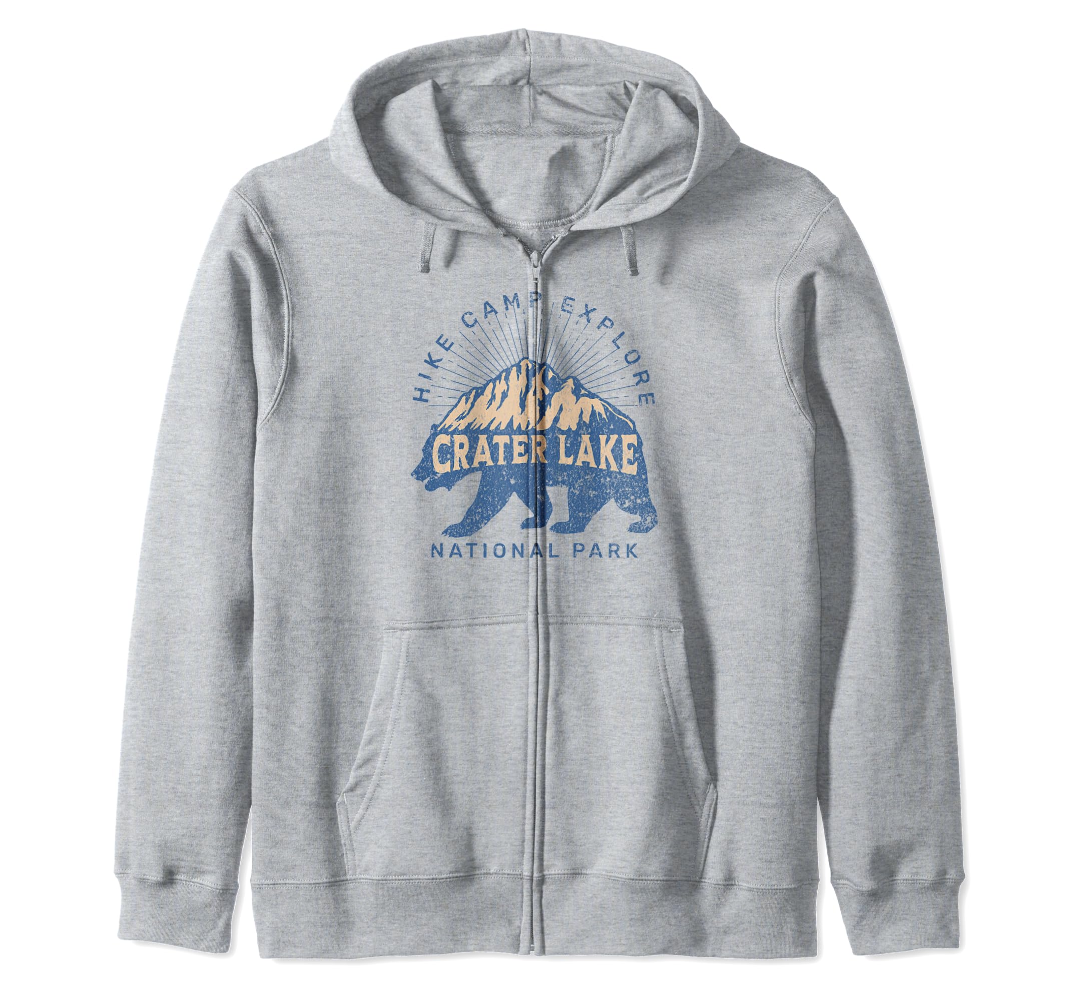 Crater Lake National Park Oregon Usa Sweatshirt - Graphic Print Men Women - T-Shirt, Sweatshirt, Hoodie