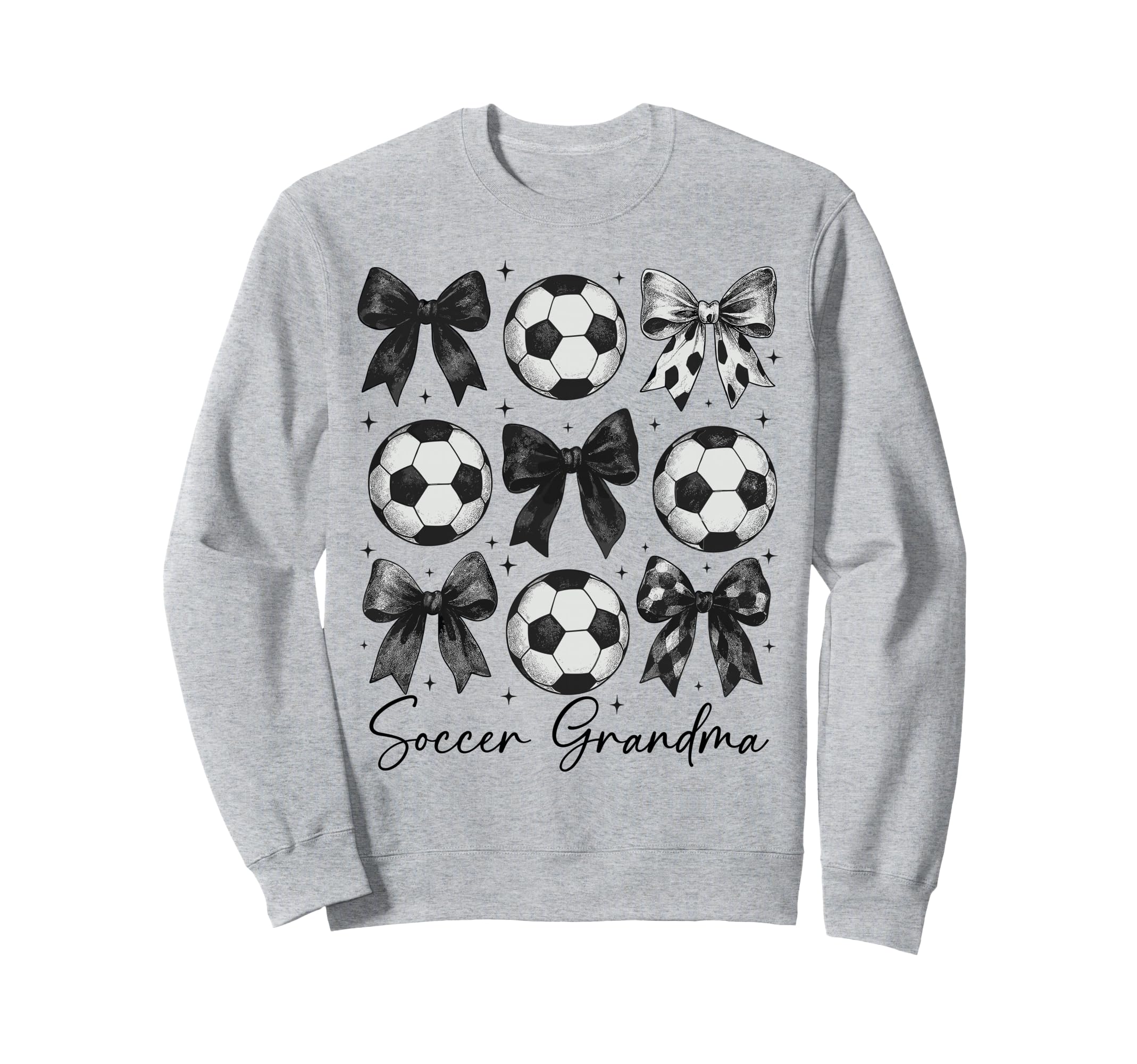 Soccer Grandma Funny Coquette Bow Sweatshirt - Streetwear Style Unisex - T-Shirt, Sweatshirt, Hoodie
