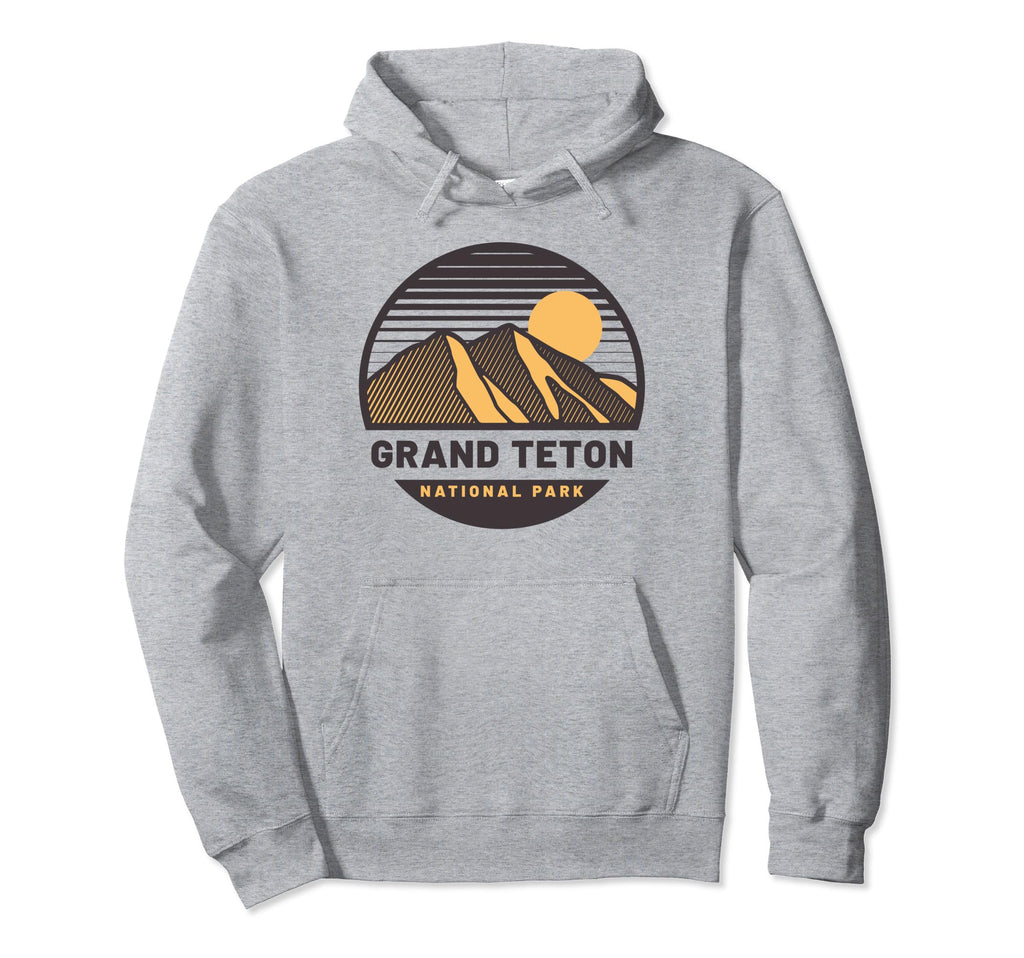 Grand Teton National Park Souvenir Gift Hoodie - Streetwear Style Men Women - T-Shirt, Sweatshirt, Hoodie