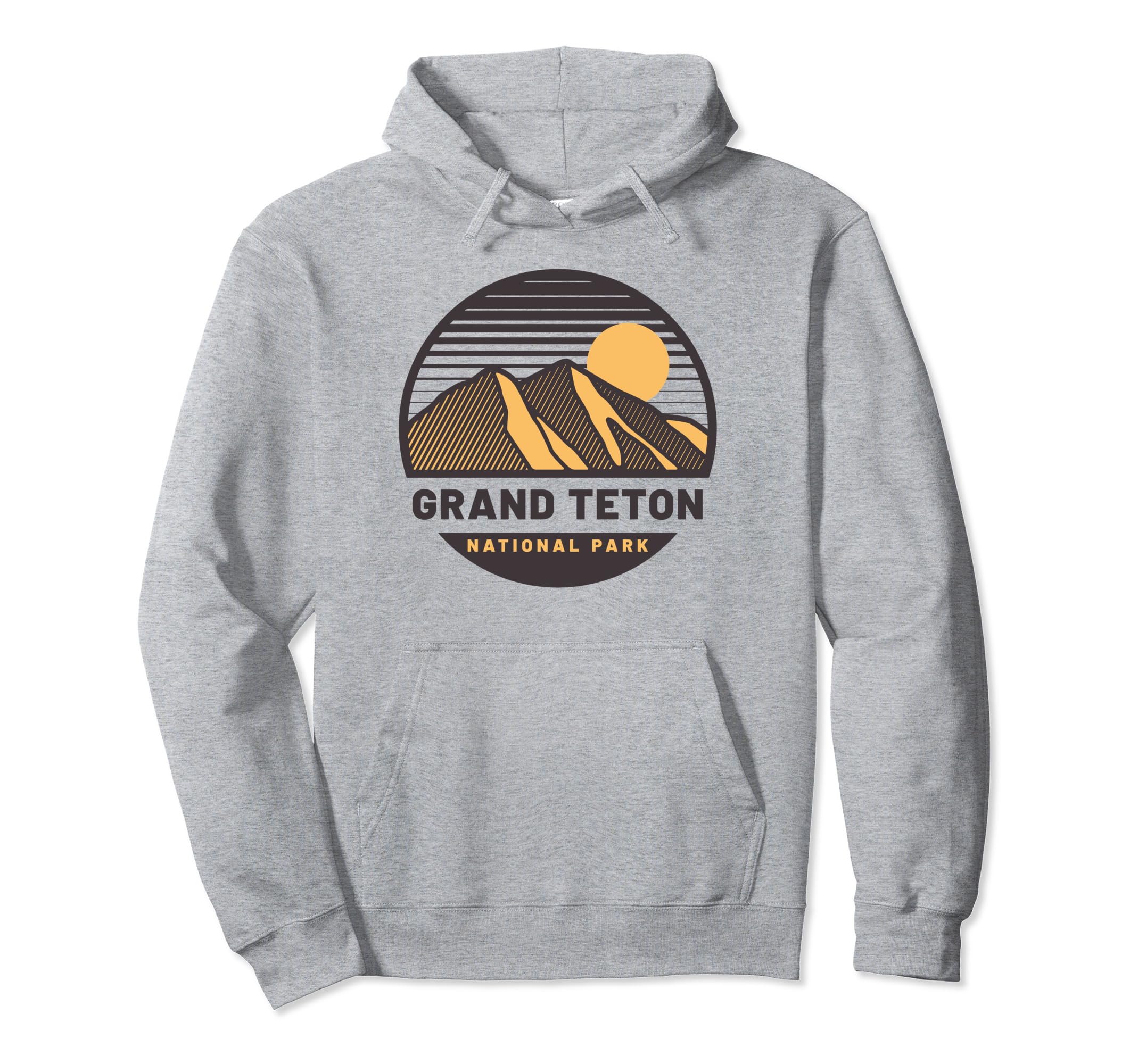 Grand Teton National Park Souvenir Gift Hoodie - Streetwear Style Men Women - T-Shirt, Sweatshirt, Hoodie