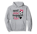 Little Sister Biggest Fan Soccer Sister Hoodie - Unique Graphic Men Women - T-Shirt, Sweatshirt, Hoodie