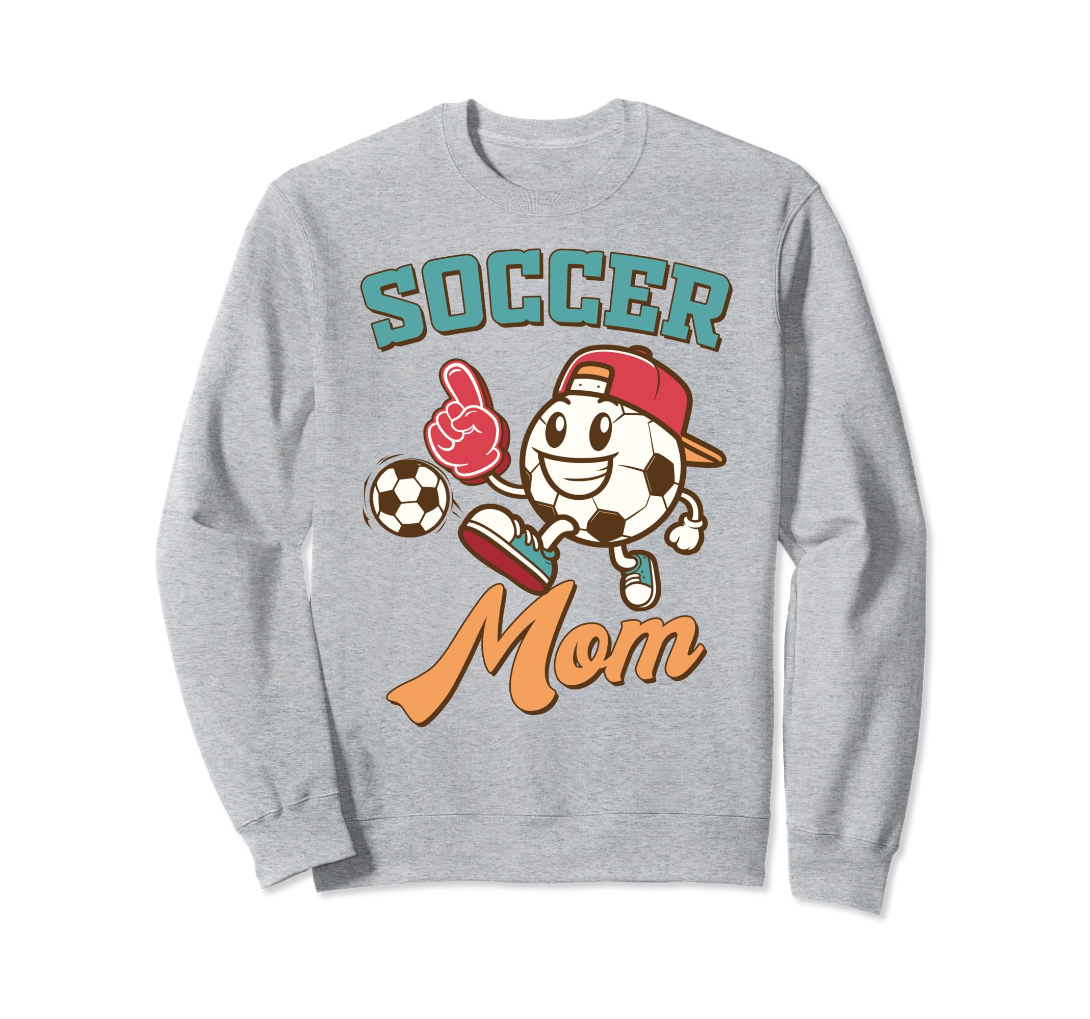 Soccer Mama Game Day Family Sweatshirt - Fun Novelty Design for Adults - T-Shirt, Sweatshirt, Hoodie