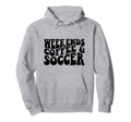 Weekends Coffee Soccer Soccer Mama Hoodie - Streetwear Style for Adults - T-Shirt, Sweatshirt, Hoodie