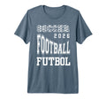 Football Soccer Futbal 2026 Tri Blend T-Shirt - Trendy Graphic for Adults - T-Shirt, Sweatshirt, Hoodie