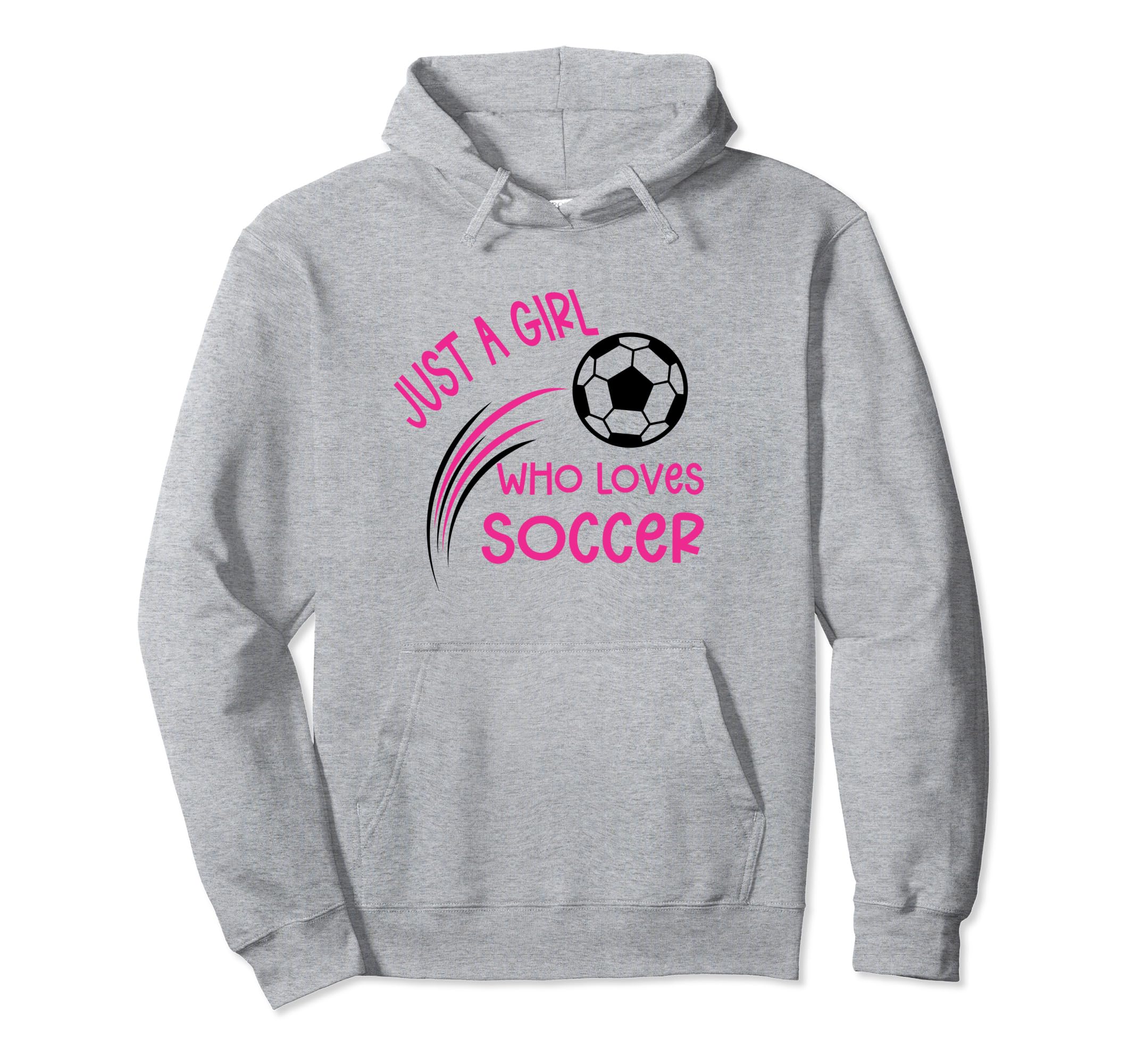 Just Who Loves Soccer Fun Sport Hoodie - Minimalist Print for Adults - T-Shirt, Sweatshirt, Hoodie