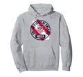 Usa Soccer Paint Heather Uswnt Hoodie - Novelty Apparel for Adults - T-Shirt, Sweatshirt, Hoodie