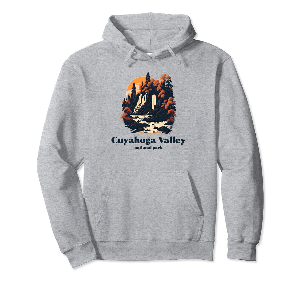 Cuyahoga National Park Ohio Vibes Hoodie - Novelty Apparel for Adults - T-Shirt, Sweatshirt, Hoodie