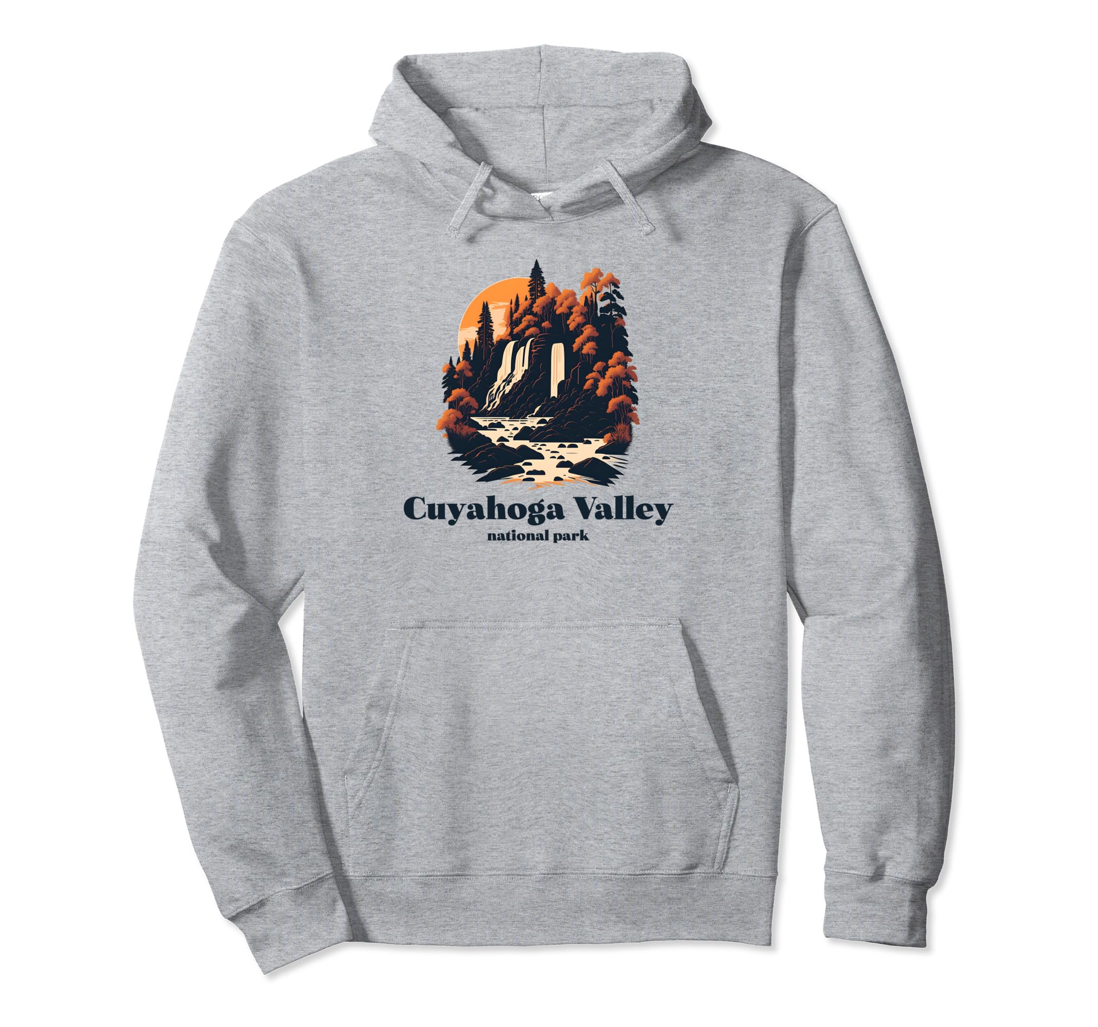 Cuyahoga National Park Ohio Vibes Hoodie - Novelty Apparel for Adults - T-Shirt, Sweatshirt, Hoodie