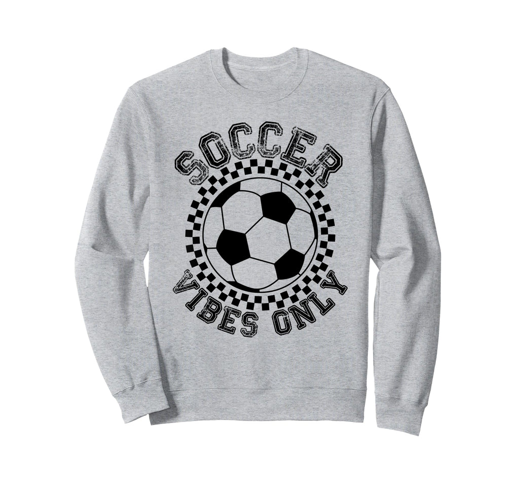 Groovy Soccer Womens Soccer Sweatshirt - Aesthetic Graphic Men Women - T-Shirt, Sweatshirt, Hoodie