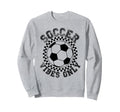 Groovy Soccer Womens Soccer Sweatshirt - Aesthetic Graphic Men Women - T-Shirt, Sweatshirt, Hoodie