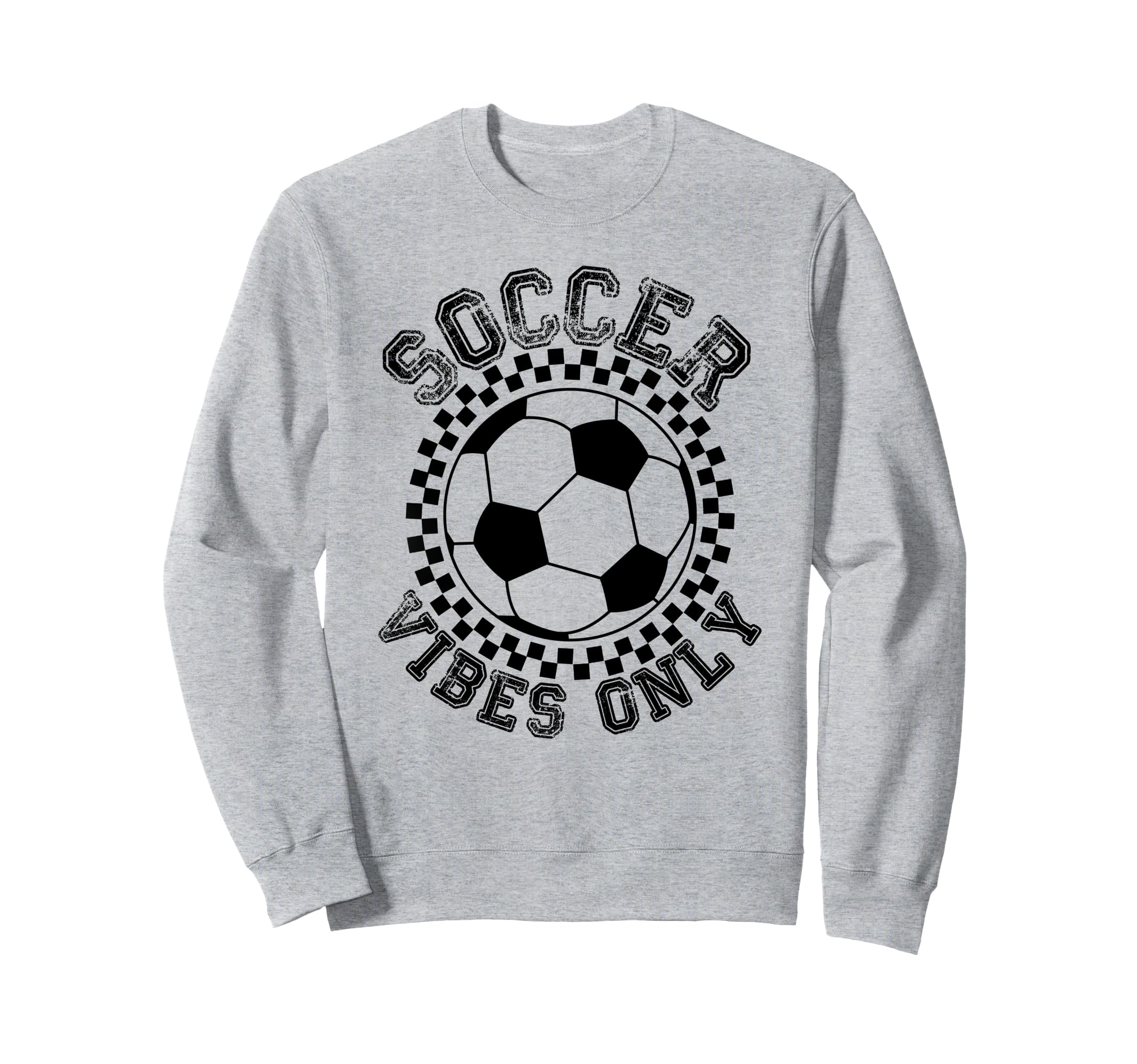 Groovy Soccer Womens Soccer Sweatshirt - Aesthetic Graphic Men Women - T-Shirt, Sweatshirt, Hoodie