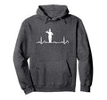 Drum Major Heartbeat Marching Band Hoodie - Aesthetic Graphic Unisex - T-Shirt, Sweatshirt, Hoodie
