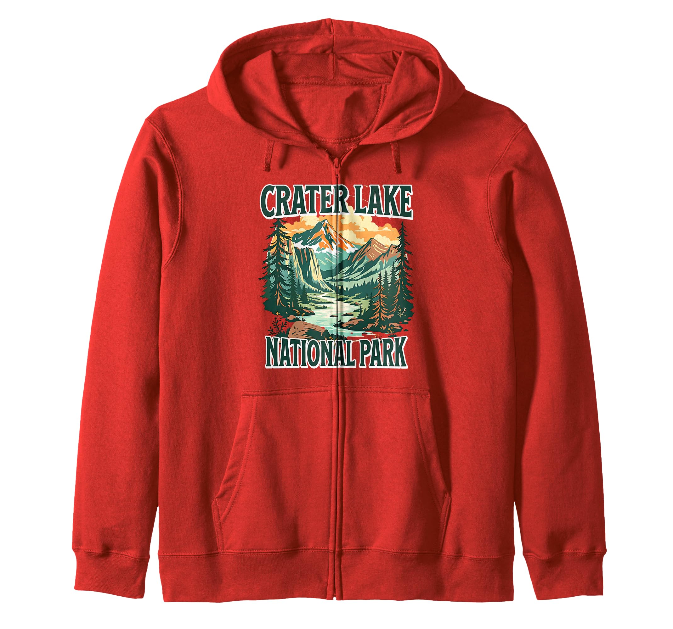 Crater Lake National Park Oregon Usa Hoodie - Graphic Print for Adults - T-Shirt, Sweatshirt, Hoodie