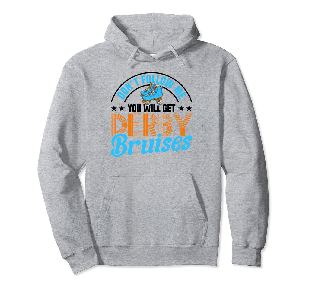 Rollerskates Derby Bruises 70S Roller Hoodie - Aesthetic Graphic Unisex - T-Shirt, Sweatshirt, Hoodie