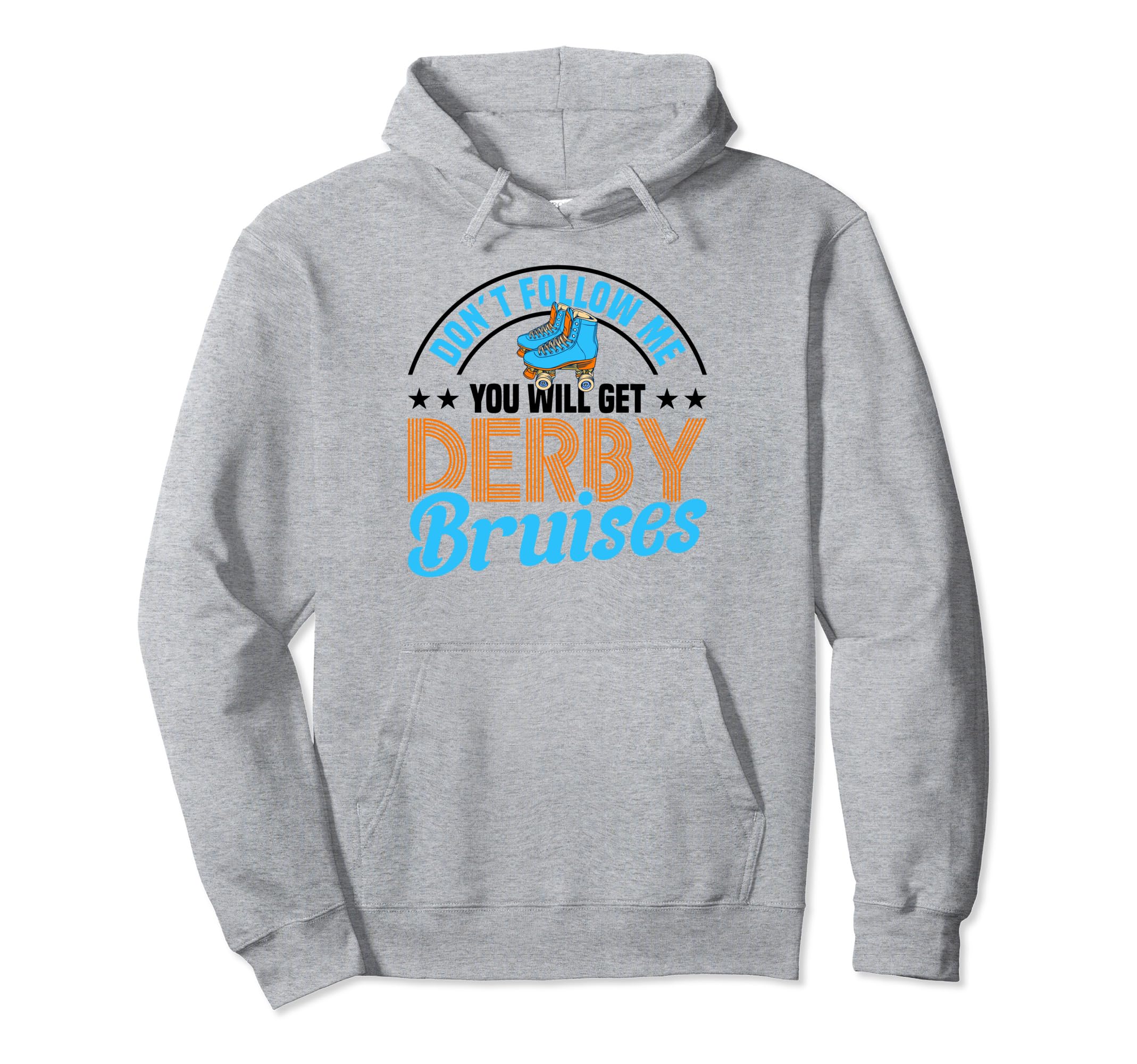 Rollerskates Derby Bruises 70S Roller Hoodie - Aesthetic Graphic Unisex - T-Shirt, Sweatshirt, Hoodie