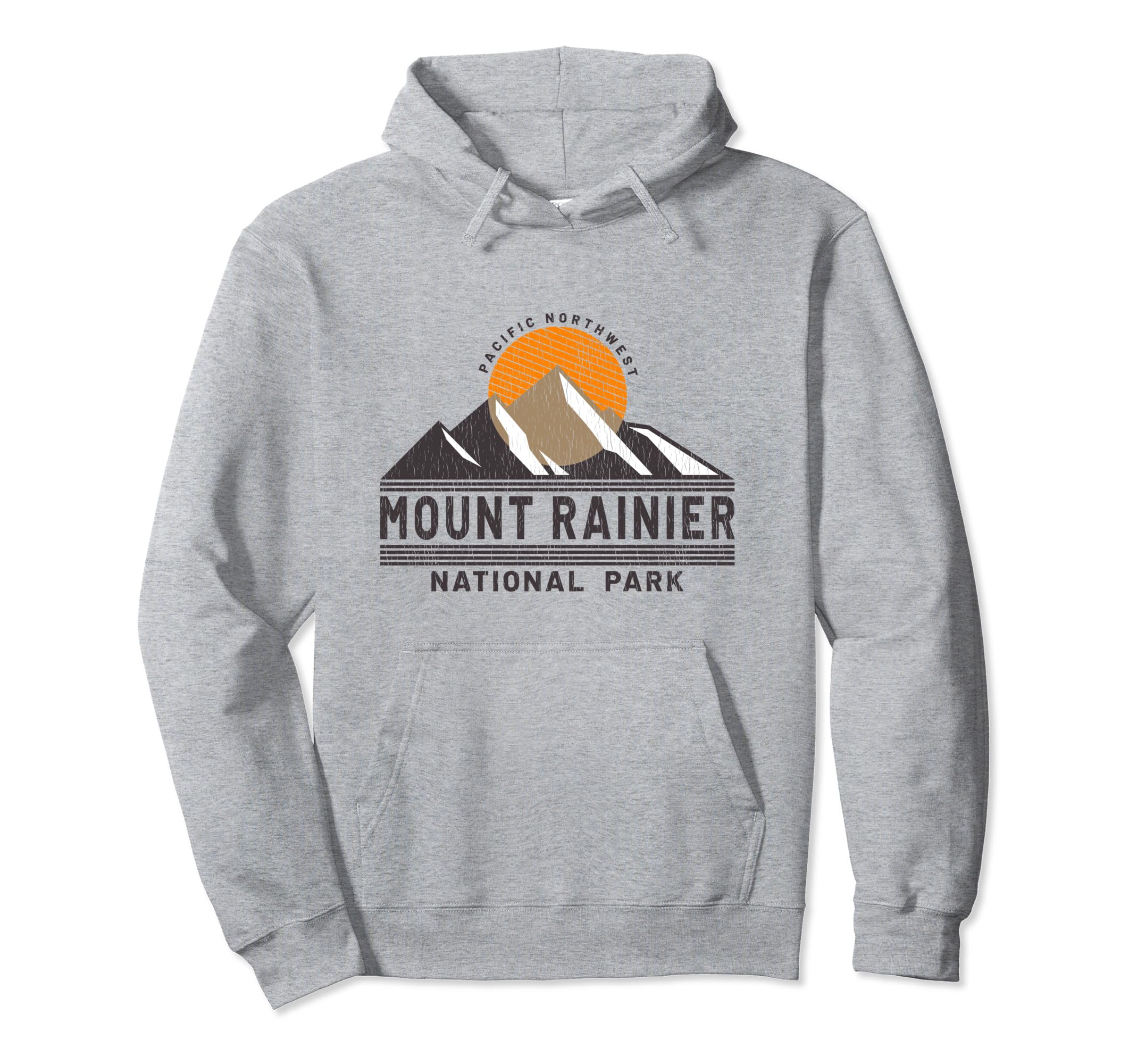Mount Rainier National Park Washington Usa Hoodie - Unique Graphic Unisex - T-Shirt, Sweatshirt, Hoodie