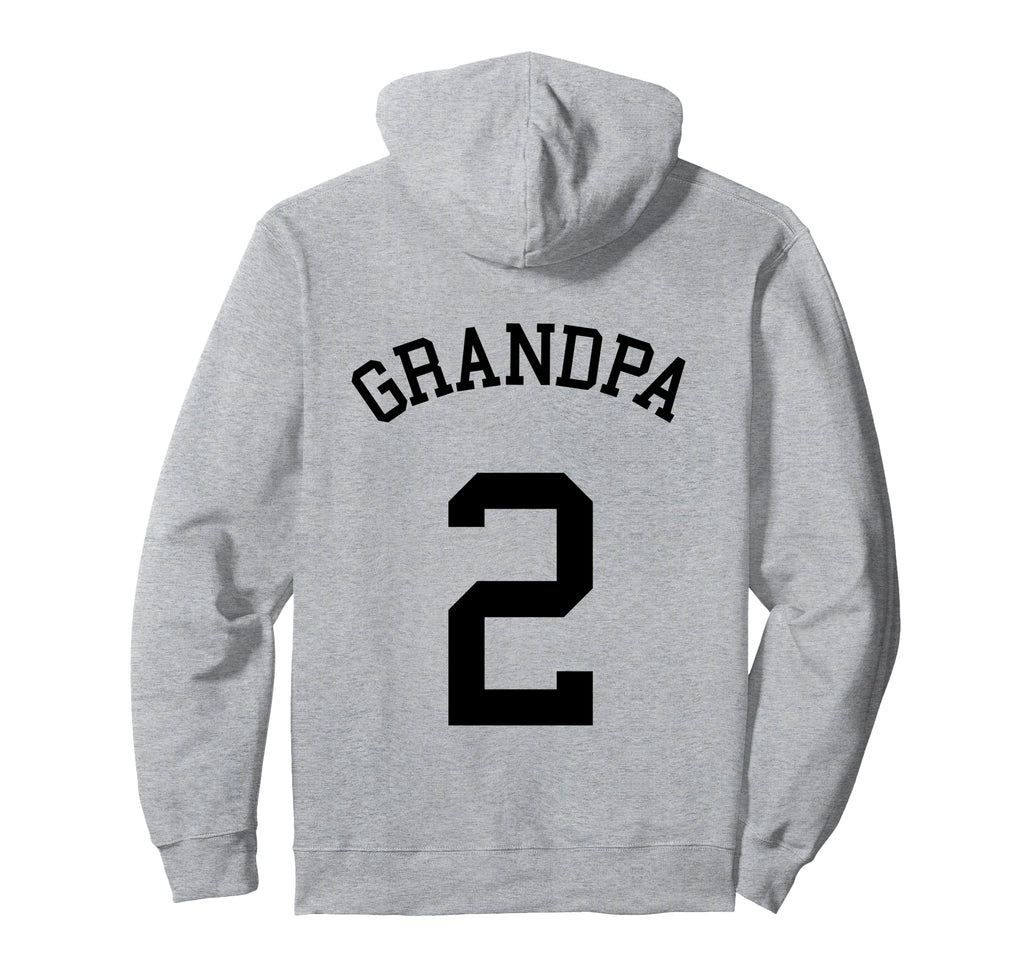 Grandpa Team 2 Football G Dad Soccer Hoodie - Trendy Graphic for Adults - T-Shirt, Sweatshirt, Hoodie
