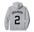 Grandpa Team 2 Football G Dad Soccer Hoodie - Trendy Graphic for Adults - T-Shirt, Sweatshirt, Hoodie