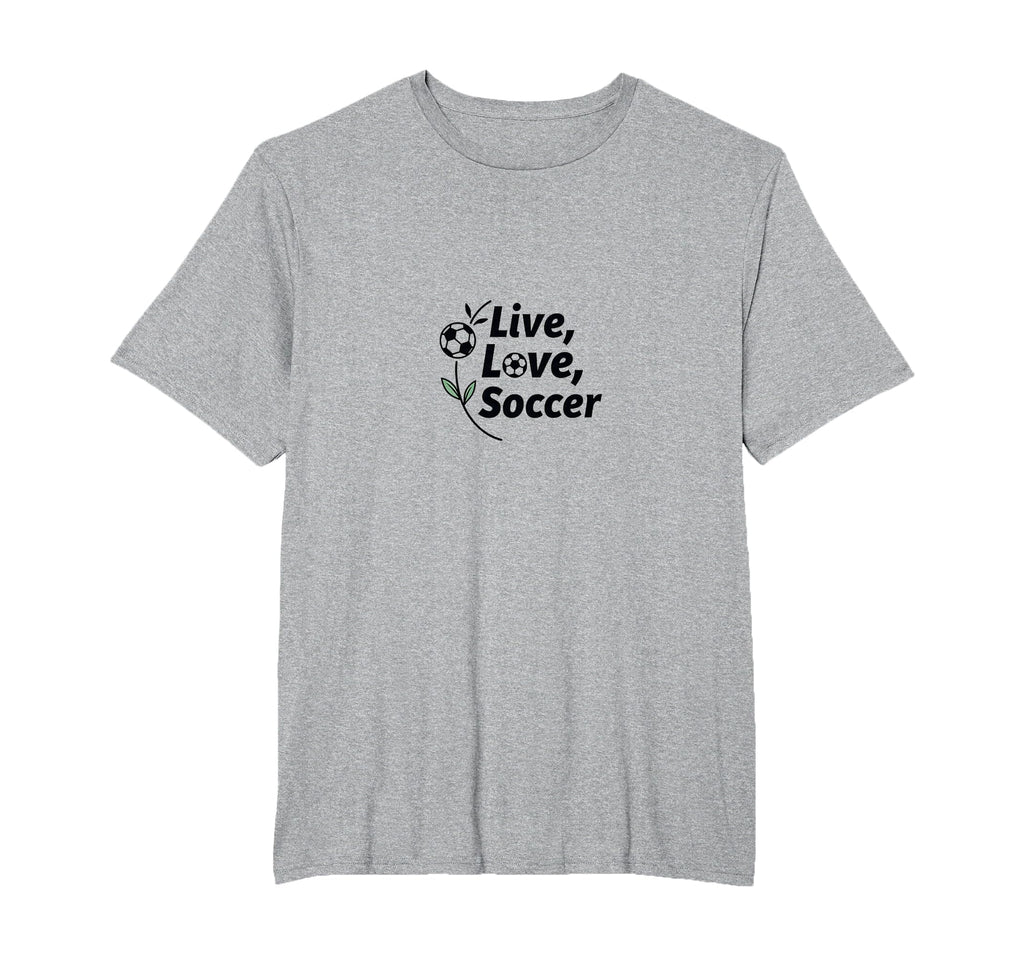 Live Love Soccer Womens Sports Passion T-Shirt - Graphic Print Men Women - T-Shirt, Sweatshirt, Hoodie