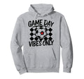 Groovy Soccer Soccer Game Day Vibes Hoodie - Aesthetic Graphic Men Women - T-Shirt, Sweatshirt, Hoodie