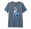 Footballer Unicorn Fans Soccer Team T-Shirt - Fun Novelty Design Unisex - T-Shirt, Sweatshirt, Hoodie