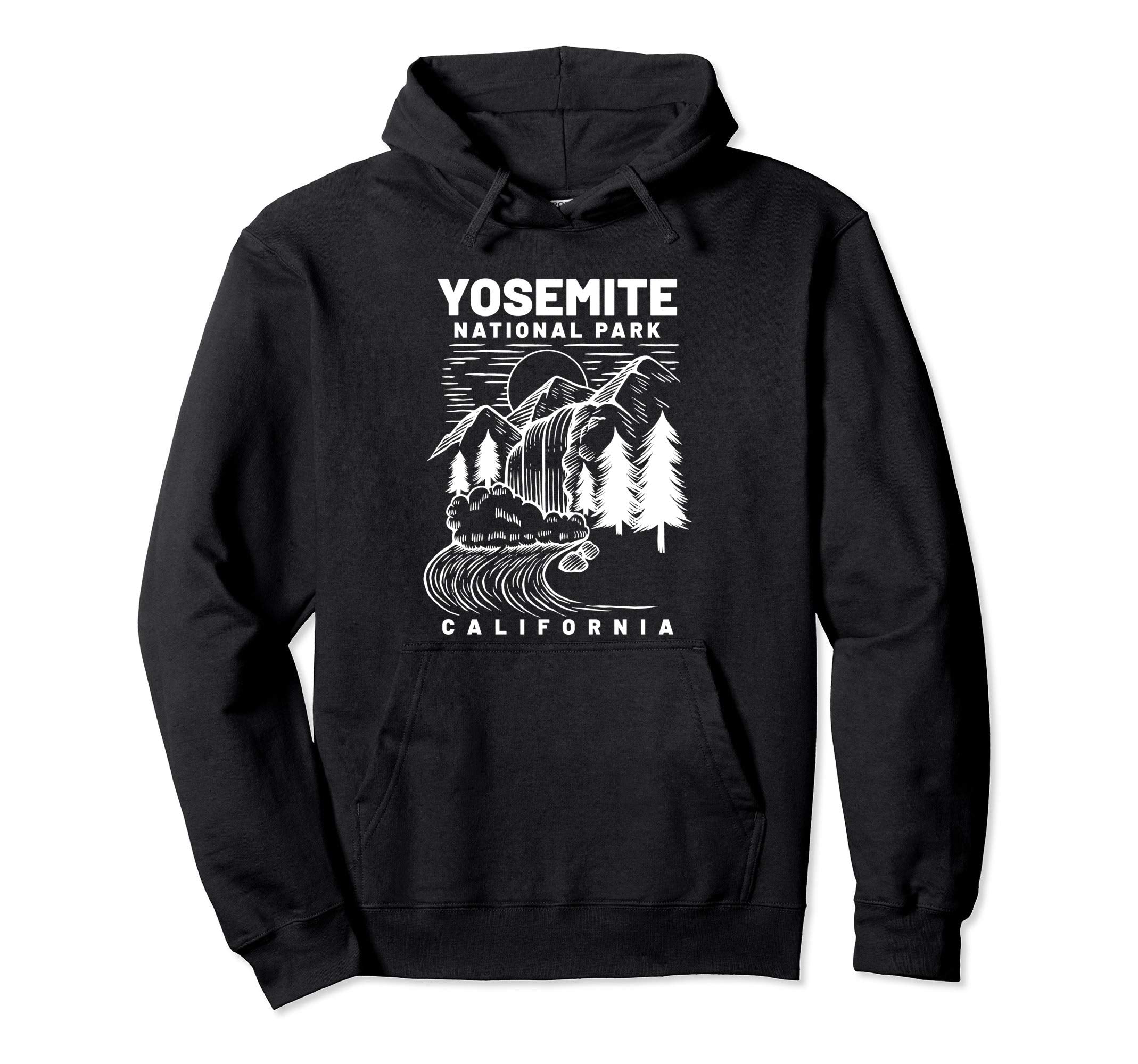 Yosemite National Park California Hiker Hoodie - Streetwear Style Unisex - T-Shirt, Sweatshirt, Hoodie