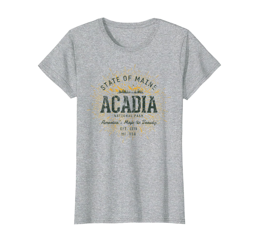 Acadia National Park T-Shirt - Minimalist Print Men Women - T-Shirt, Sweatshirt, Hoodie