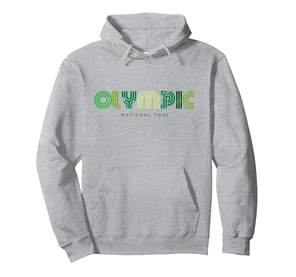 Olympic National Park 70S 80S Type Hoodie - Streetwear Style for Adults - T-Shirt, Sweatshirt, Hoodie