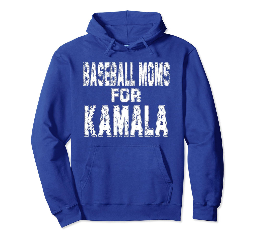 Baseball Moms Kamala Harris Walz Hoodie - Fun Novelty Design Men Women - T-Shirt, Sweatshirt, Hoodie