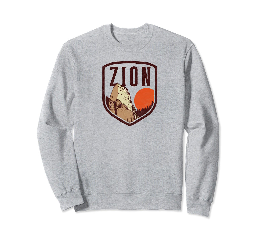 Zion National Park 80S Sweatshirt - Novelty Apparel for Adults - T-Shirt, Sweatshirt, Hoodie