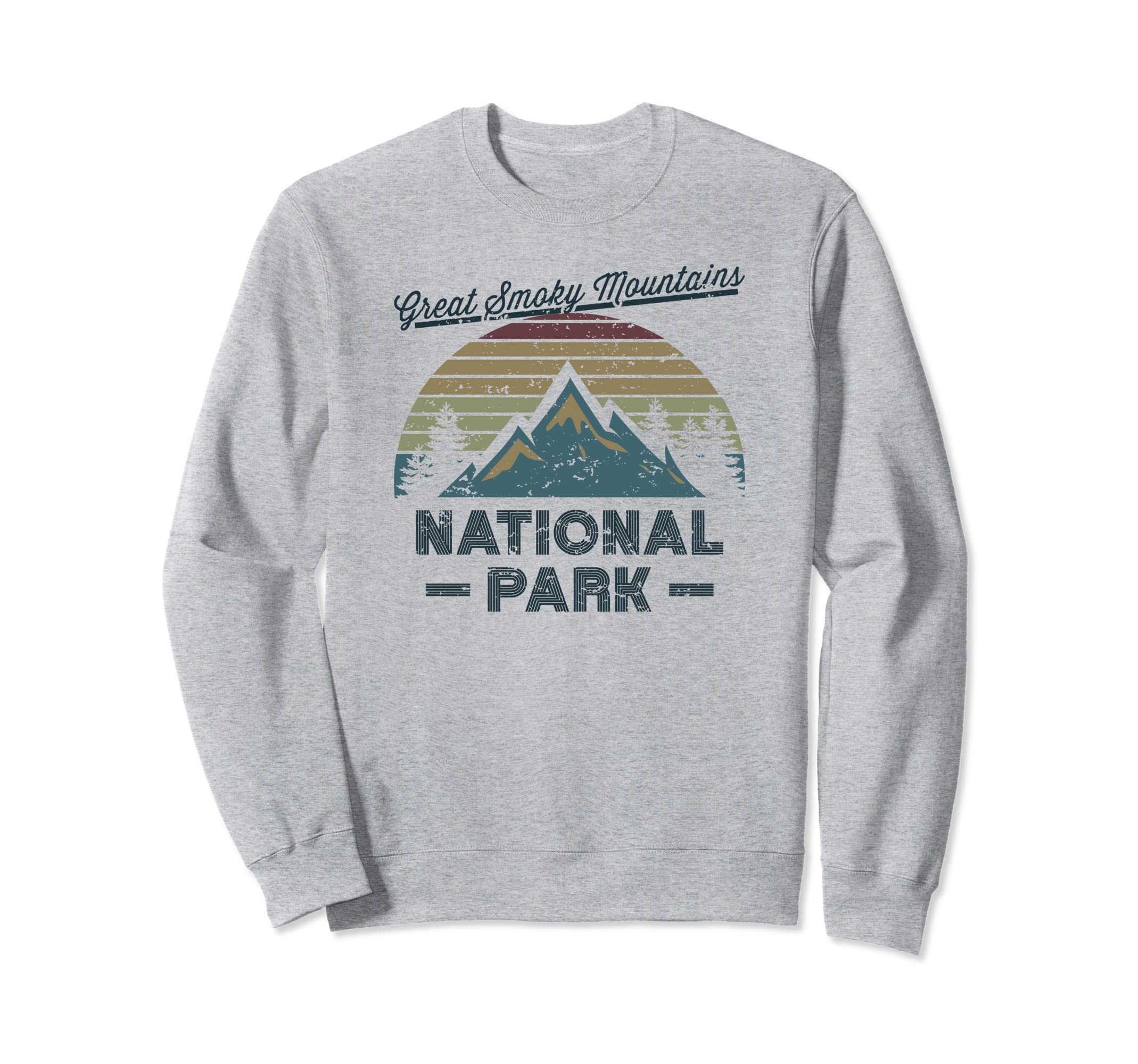 Great Smoky Mountains National Sweatshirt - Custom Art Print Men Women - T-Shirt, Sweatshirt, Hoodie