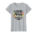 Loud And Proud Soccer Mom Sweatshirt - Minimalist Print for Adults - T-Shirt, Sweatshirt, Hoodie