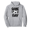 Game Day Soccer Life Soccer Mama Mom Hoodie - Unique Graphic Unisex - T-Shirt, Sweatshirt, Hoodie