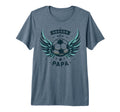 Soccer Papa Family Matching Dad T-Shirt - Trendy Graphic for Adults - T-Shirt, Sweatshirt, Hoodie