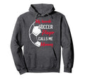 My Favorite Soccer Player Calls Me Mommy Hoodie - Unique Graphic Men Women - T-Shirt, Sweatshirt, Hoodie
