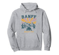 Banff Canadian National Park Souvenir Hoodie - Custom Art Print Unisex - T-Shirt, Sweatshirt, Hoodie