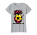 Practice Hair Dont Care Soccer Mom T-Shirt - Novelty Apparel Men Women - T-Shirt, Sweatshirt, Hoodie