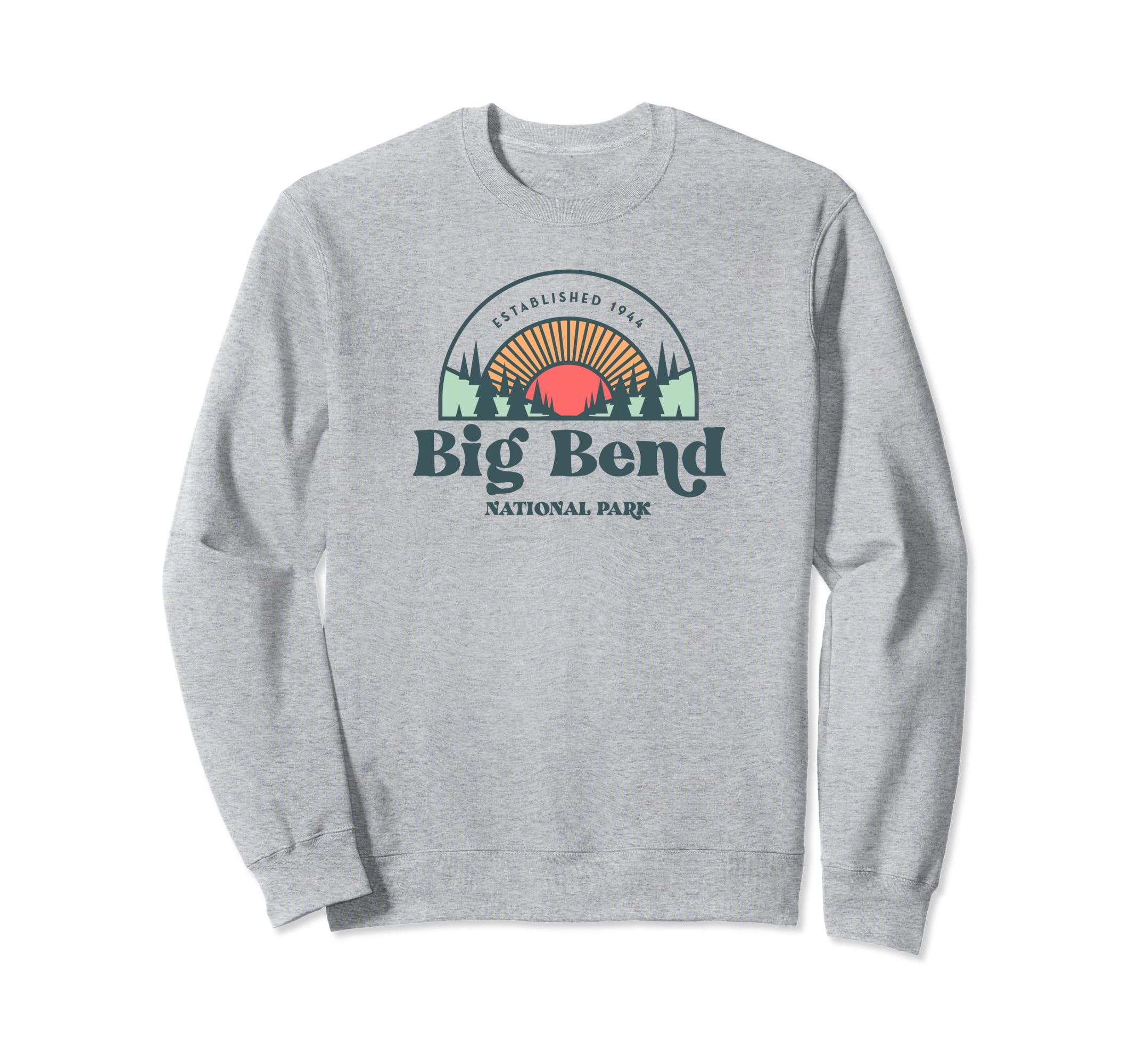Family Vacation Big Bend National Sweatshirt - Custom Art Print for Adults - T-Shirt, Sweatshirt, Hoodie