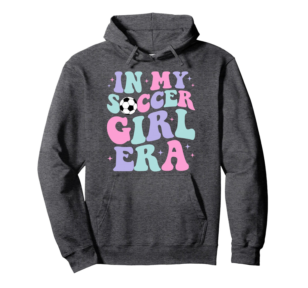 My Soccer Era Groovy Soccer Hoodie - Trendy Graphic for Adults - T-Shirt, Sweatshirt, Hoodie
