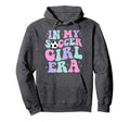 My Soccer Era Groovy Soccer Hoodie - Minimalist Print Men Women - T-Shirt, Sweatshirt, Hoodie