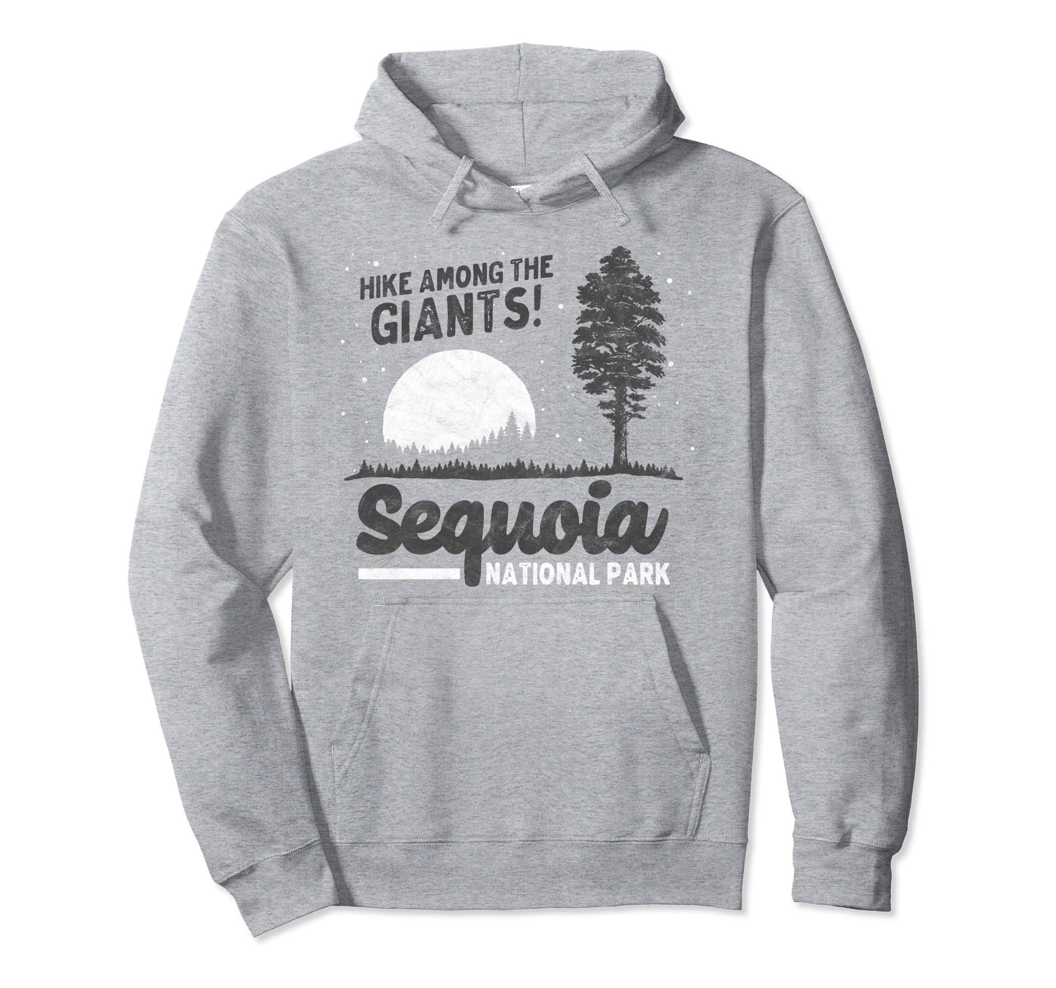 Sequoia National Park Hike Giants 80S Hoodie - Unique Graphic for Adults - T-Shirt, Sweatshirt, Hoodie