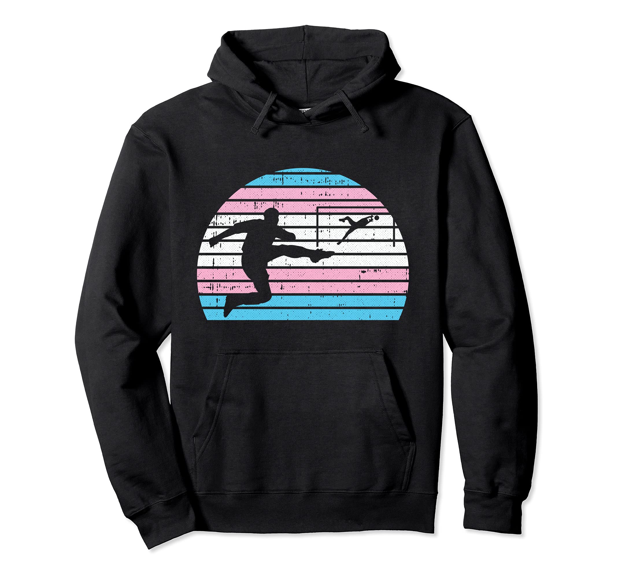 Soccer Player Lgbt Q Trans Gender Pride Hoodie - Graphic Print Men Women - T-Shirt, Sweatshirt, Hoodie