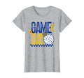 Volleyball Game Day Volleyball Mom Blue T-Shirt - Unique Graphic Men Women - T-Shirt, Sweatshirt, Hoodie