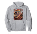 Zion National Park Canyon Cliff Hoodie - Fun Novelty Design for Adults - T-Shirt, Sweatshirt, Hoodie