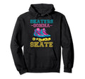 Skaters Gonna Skate Skating Lovers 70S Hoodie - Unique Graphic Unisex - T-Shirt, Sweatshirt, Hoodie