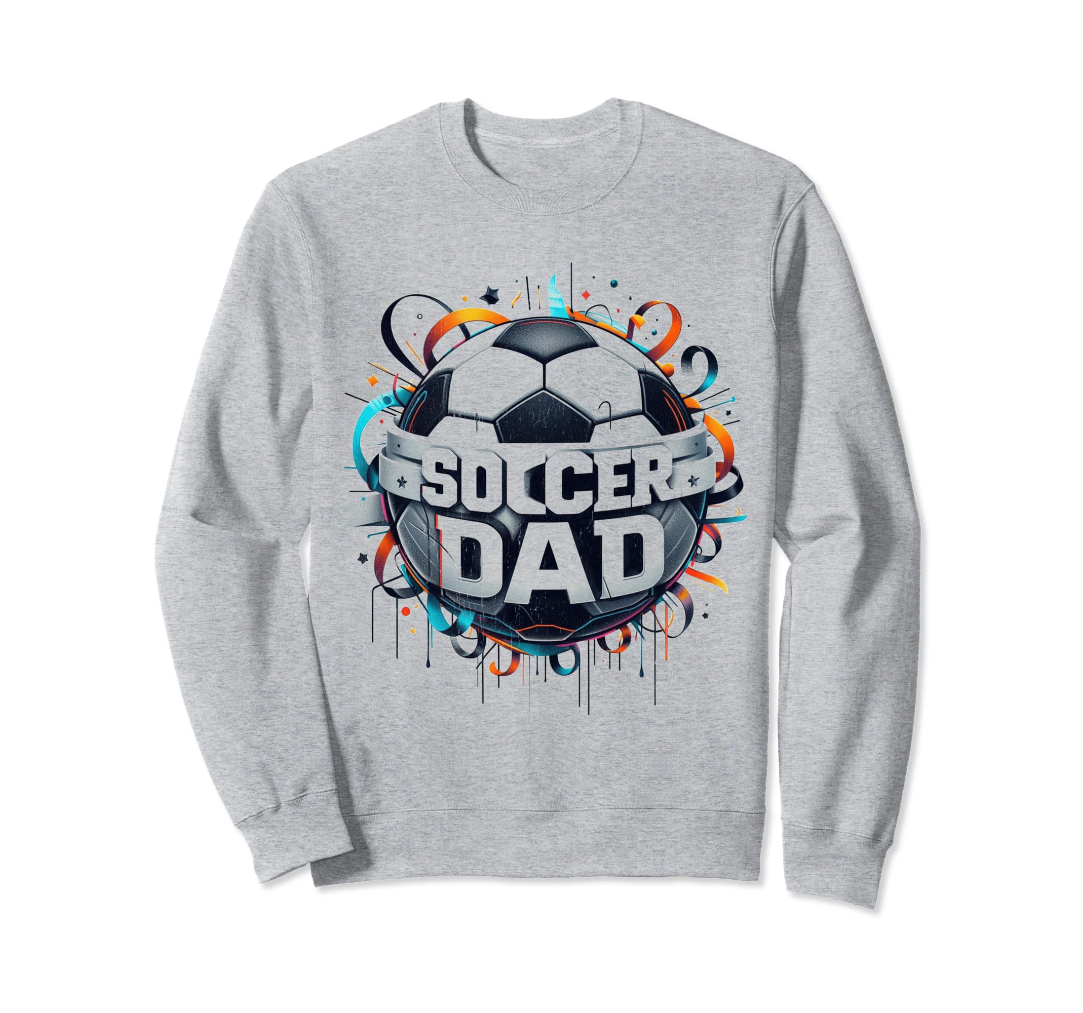 Soccer Dad Family Matching Dad Sweatshirt - Minimalist Print Men Women - T-Shirt, Sweatshirt, Hoodie