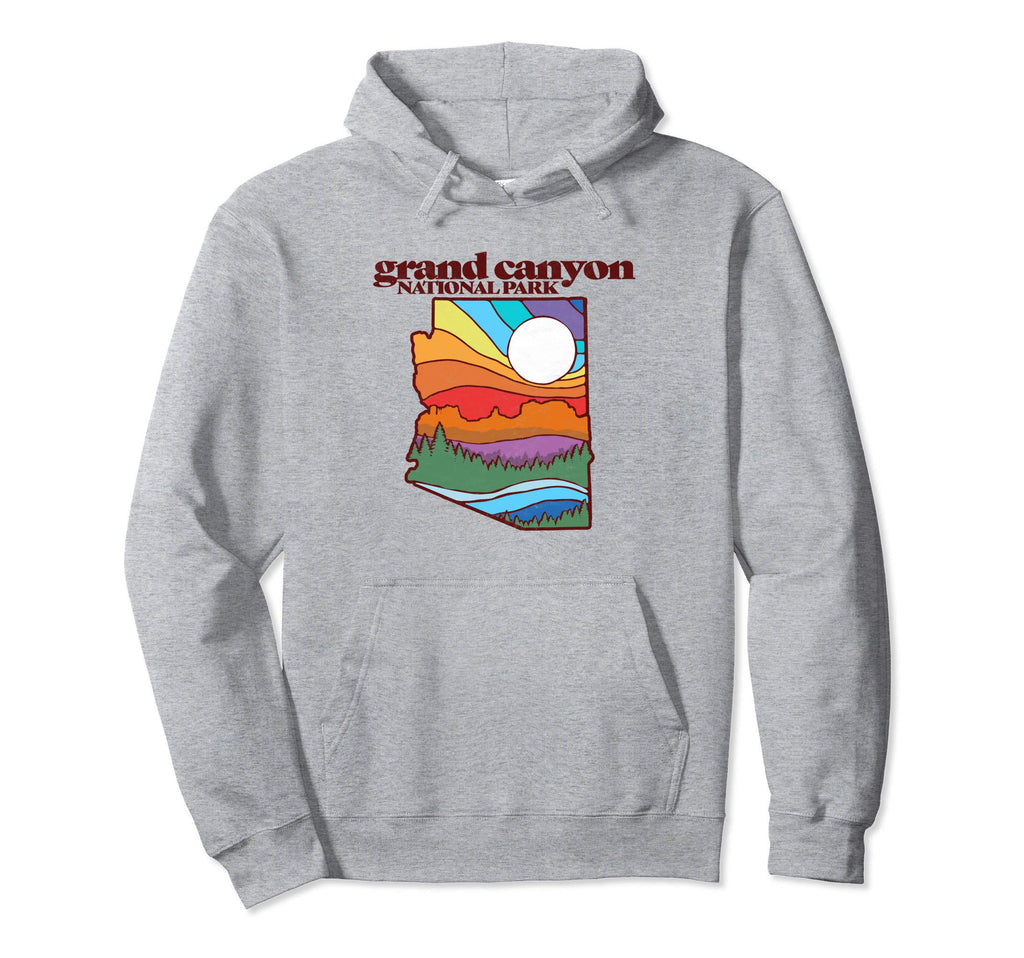 Grand Canyon National Park Arizona Hoodie - Trendy Graphic Men Women - T-Shirt, Sweatshirt, Hoodie