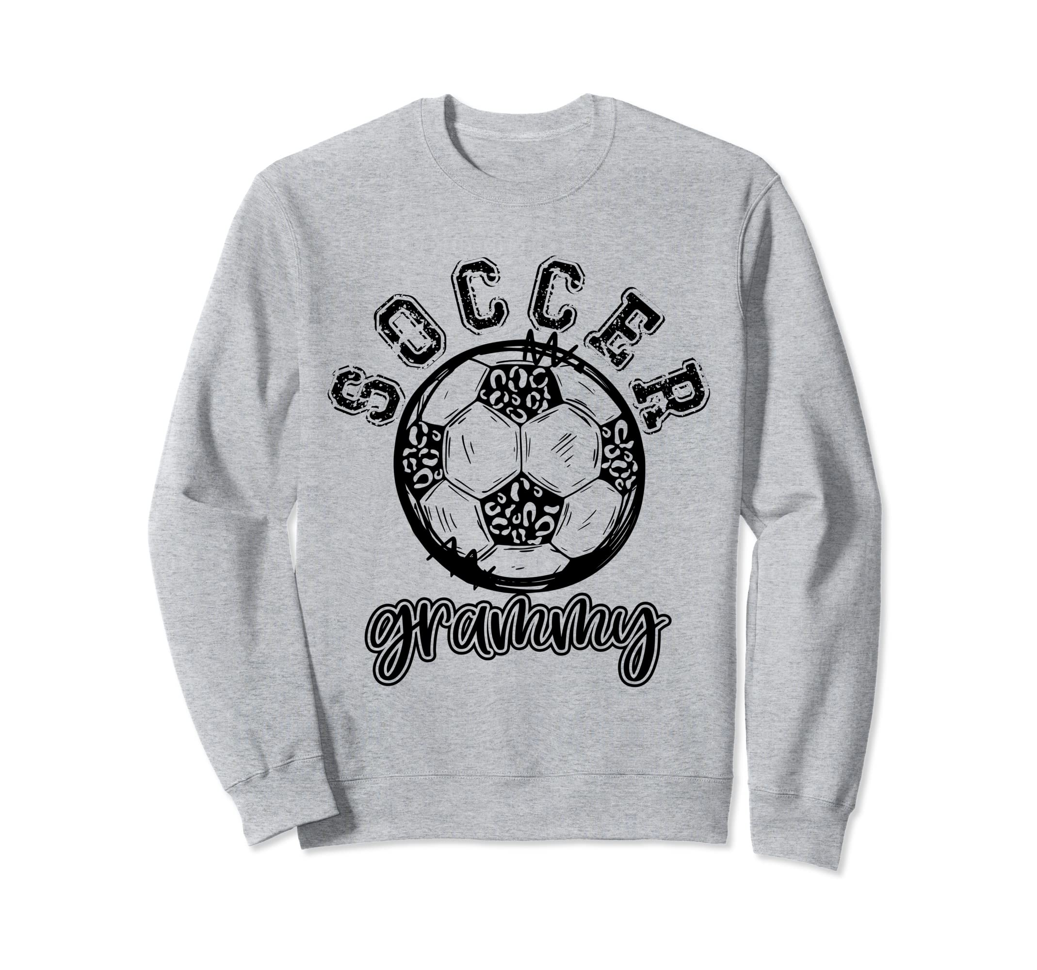 Soccer Grammy Leopard Cheetah Trendy Sweatshirt - Fun Novelty Design Unisex - T-Shirt, Sweatshirt, Hoodie