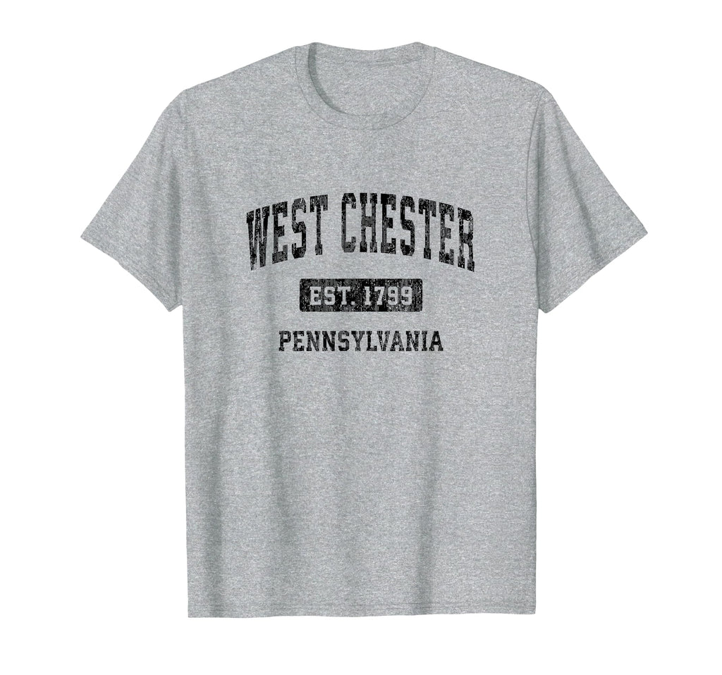 West Chester Pennsylvania Pa Sports T-Shirt - Casual Everyday Wear Unisex - T-Shirt, Sweatshirt, Hoodie